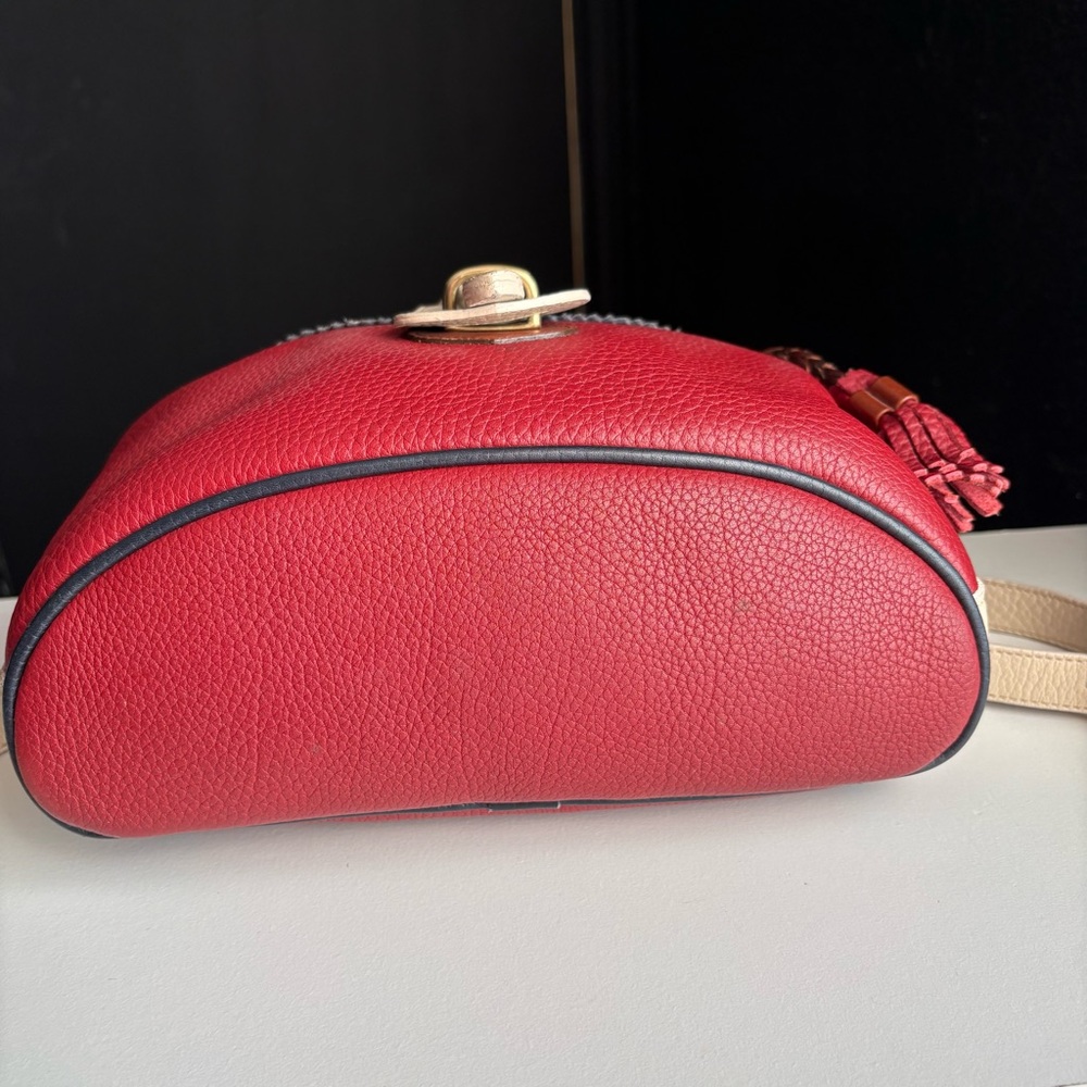 Dooney and Bourke awl leather Teton Drawstring Bag
Rouge Bone Navy - Picture 7 of 16